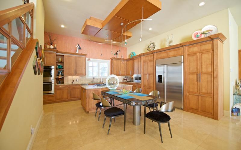 Lake Butler Sound Modern Home with Courtyard Pool Masters Realty